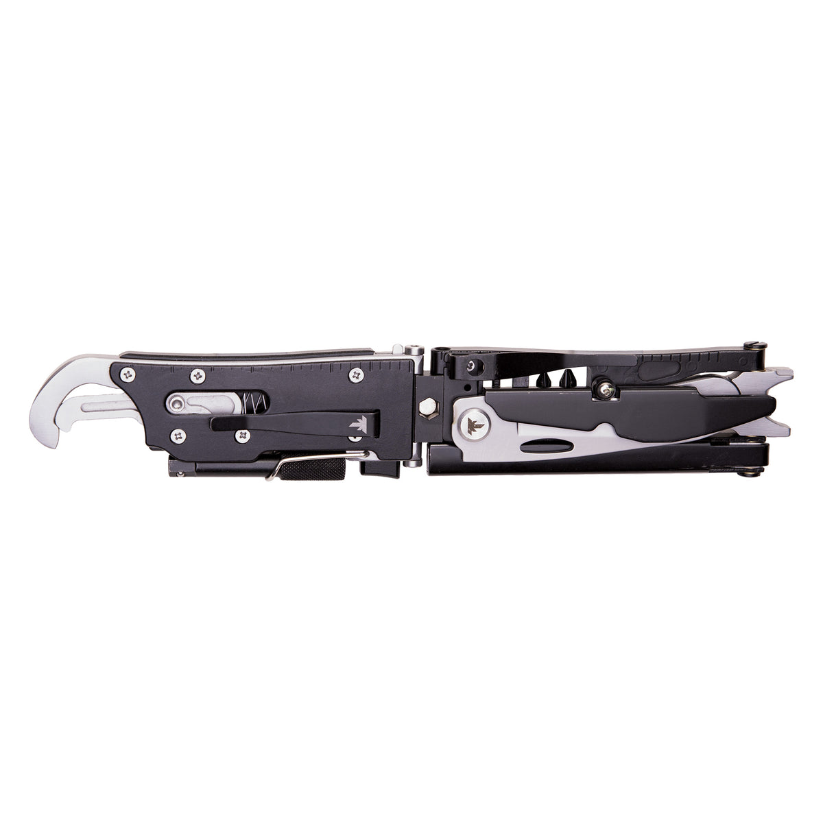 Toler UNION Multi-tool with various components on a white background
